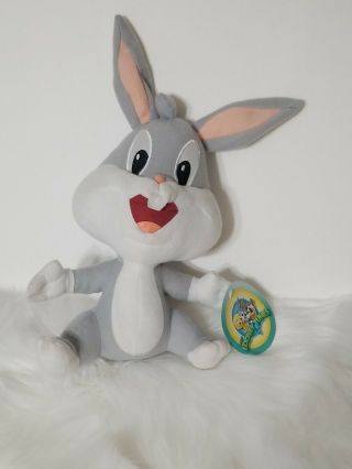 Baby Looney Tunes 12 " Bugs Bunny Plush With Tags