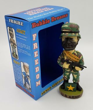Bobble Dreams Freedom Forever Armed Services U.  S.  Army Bobble Head