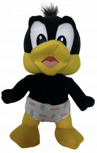 Tyco Looney Tunes Lovables Baby Daffy Duck Plush 9 " Stuffed Animal Vintage 1995