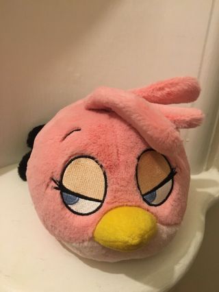 Angry Birds Plush Stella Stuffed Animal Commonwealth Pink Rare 2014