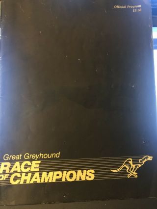 1986 Seabrook Great Greyhound Race Of Champions