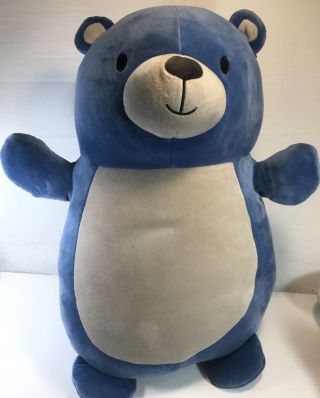Squishmallow Kellytoy Hug Mees 18” Celeste The Blue Bear Soft Plush Toy