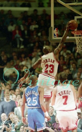 1995 Michael Jordan Chicago Bulls - 35mm Film Negative