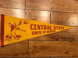 Central State Ohio University Football Full - Size 29 " College Team Pennant