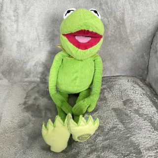 Disney Store 18” Kermit The Frog Green Plush Stuffed Animal