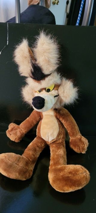 Vintage Warner Brothers Wile E Coyote 1971 Mighty Star 20 " Plush Stuffed Animal