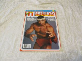 Pro Wrestling Illustrated May 1983 Jimmy Snuka With Jimmy Valiant Pinup