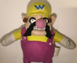 Wario Mario Bros Stuffed Plush 2001 2003 2004 ? Nintendo Kellytoy 9” 2