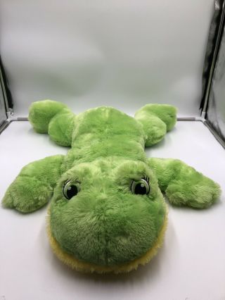 Dan Dee Large Floppy Green Frog Stuffed Animal Plush Collectible
