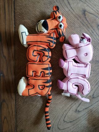 Word World Tiger & Pig Pull Apart Magnetic Plush Toy