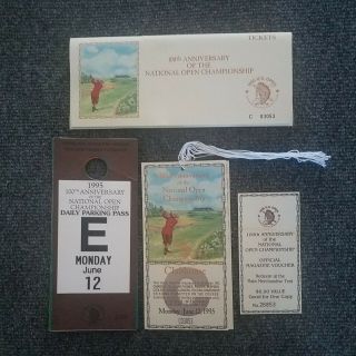 , The 100th Anniversary,  1995 Us Open Golf Championship Ticket Set