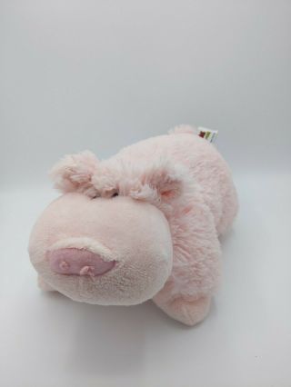 Pillow Pets Pee Wee Pink Wiggly Pig 12 " Plush Toy