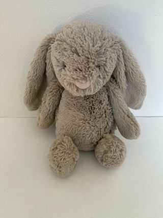 Jellycat Bashful Bunny Plush Beige Tan Small 9” Rabbit Toy Doll Easter Infant