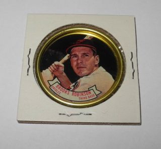 1964 Topps Baseball Coin Pin 18 Brooks Robinson Baltimore Orioles Near