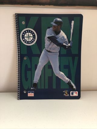/ Vtg Ken Griffey Jr.  1997 Seattle Mariners Starline Spiral Notebook
