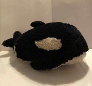 Pillow Pet Whale Ocean Black/white Plush “it A Pillow It A Pet”