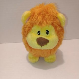 Neopets Noil Yellow Lion Animated 6 " Plush