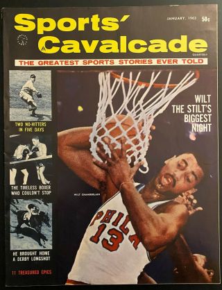 1963 Sports Cavalcade - Philadelphia Warriors Wilt Chamberlain