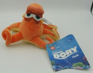 Bandai Disney Finding Dory Hank The Octopus Plush 6 " With Tag