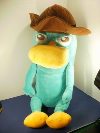 Disney Large 23 " Plush Perry The Platypus From Phineas & Ferb