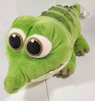 Disney Store Baby Tick Tock Crocodile Peter Pan 16 " Plush Stuffed Cuddle Toy