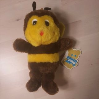 Vintage 1980 Dakin Bean Bags Buzzbee Honey Bee 28 - 1195 Stuffed Toy