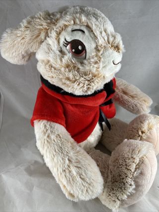 2019 Dan Dee | Peter Rabbit Flopsy | Plush Stuffed Animal Red Jacket Soft 16 