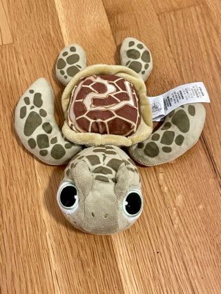 Moana Baby Sea Turtle Crush Disney Store Stuffed Plush Animal