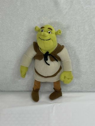 Dreamworks Shrek 2 Plush Stuffed Animal 10 " Nanco Ogre - Euc