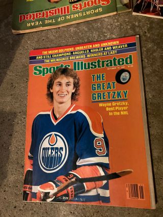 1981 Sports Illustrated Wayne Gretzky Oilers No Label