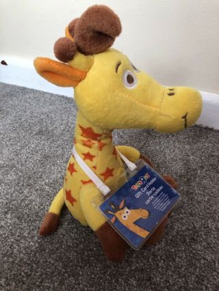 Rare toys r us geoffrey giraffe teddy/plush/plushie (toysrus) 3