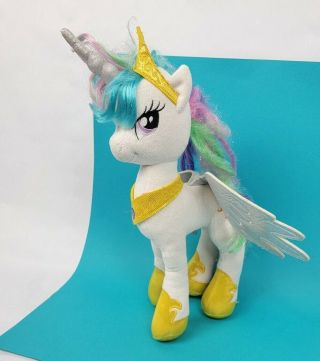 My Little Pony Princess Celestia Unicorn Plush Pegasus Crown Wings 12 " Stuffed