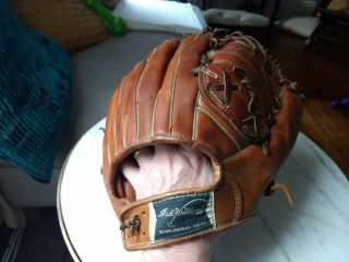 Vintage Ted Williams Baseball Glove Sears Roebuck Model 1662 Rht