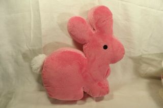 Dan Dee Plush Bunny Rabbit Pink Collectors Choice Easter 14 " Stuffed Animal 2017