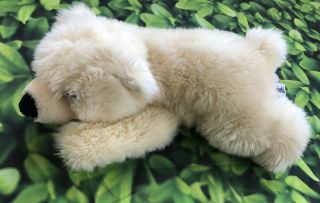 Sea World Polar Bear 14 " Plush Soft Toy Stuffed Animal