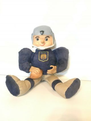 Vintage 1961 Detroit Lions Football Player Doll Vinyl/cloth 1960s Columbia Toy