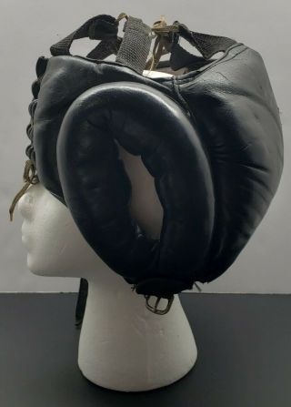 Vintage Leather Tuf Wear Tuf - Wear Boxing Head Gear Protection (needs Restored)
