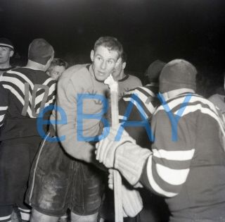Vintage Hockey Negative Olympic Game Ussr - Sweden 1956 Rare