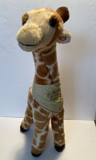2000 Geoffrey The Giraffe Toys R Us Talking Large Plush Stuffed Animal