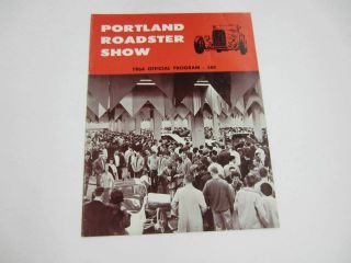 Vintage 1964 8th Annual Portland Roadster Show Souvenir Program Oregon