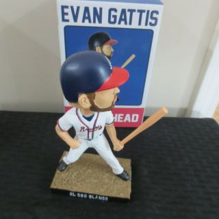 Evan Gattis El Oso Blanco Atlanta Braves Bobble Bobblehead 2014 Sga