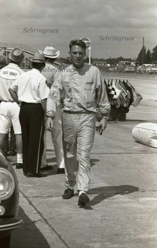 1964 Sebring Race - Dan Gurney - 2 Orig Negs (1459 & 1460)