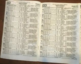MKC Dog Track Greyhound Programs.  1989 Murray Kemp Elimination (1 prgm) 3