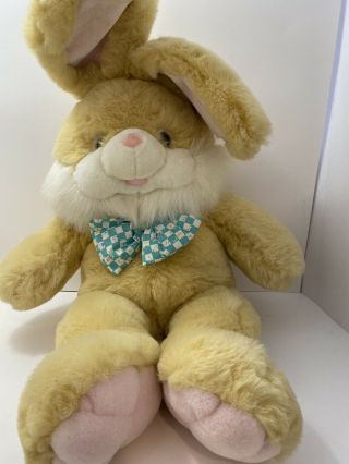 Dan Dee Hoppy Hopster Bunny Rabbit Plush Approximately 26 - 27” Tan / White Bunny