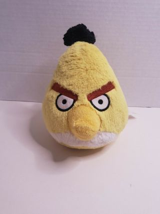 Angry Birds Plush 6 " Yellow Chuck Triangle Bird