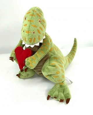How Do Dinosaurs Say I Love You? Book Jane Yolen Plush Character Green Dinosaur