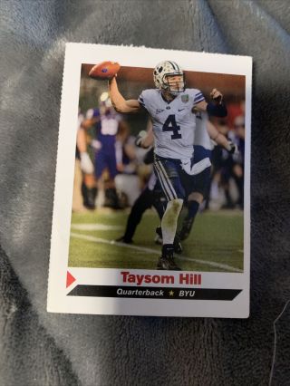 Taysom Hill Rookie Sports Illustrated For Kids