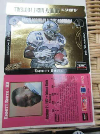 1992 NFL Champions Dallas Cowboys Wheaties Commemorative Box,  CARDS 3