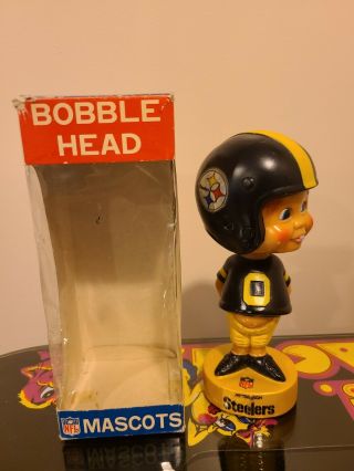 Pittsburgh Steelers 1975 Bobbing Bobble Head Nodder Taiwan