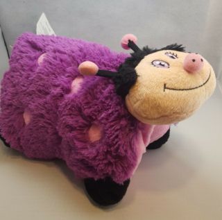 Limited Edition 2011 Pillow Pet Pee Wee Purple Ladybug